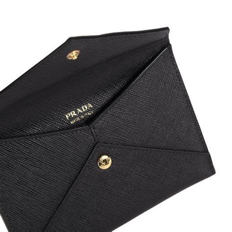 prada envelope mini wallet